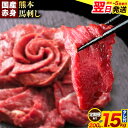 【ふるさと納税】馬刺し 赤身 馬刺し 200g～1.5kg 【純 国産 熊本 肥育】 たっぷり タレ付き 生食用 冷凍 選べる 内容量 《1-5営業日以内に出荷予定(土日祝除く)》送料無料 最速 出荷 グルメ ヘルシー 熊本県 南阿蘇村