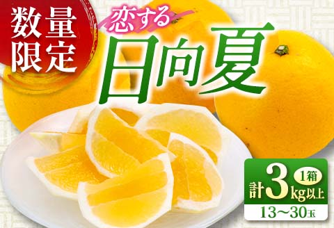 酸味と甘味は恋の味 数量限定 恋する 日向夏 計3kg以上 オリジナル ブランド 果物 フルーツ くだもの 期間限定 デザート 国産 食品 柑橘 みかん オレンジ おすそ分け お取り寄せ グルメ ご褒美 お祝 お土産 産地直送 人気 おすすめ 宮崎県 日南市 送料無料 日南市からの贈り物特集 緑の里りょうくん_AA53-23