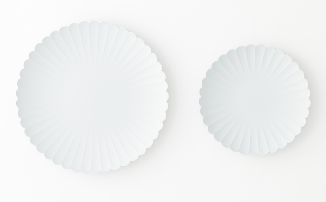 
                  【セット】【1616 / arita japan】有田焼／TY Palace（TYパレス）プレート　Gray　160・220サイズ　2枚セット
                