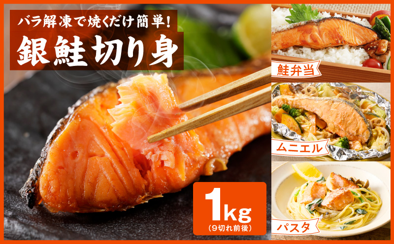銀鮭切り身 ＆ むきえび ＆ タスマニアサーモン 人気海鮮セット 総量2.5kg【お試し 魚介 しゃけ エビ アトランティクサーモン 小分け 訳あり サイズ不揃い バラ凍結 簡単調理】 G5354