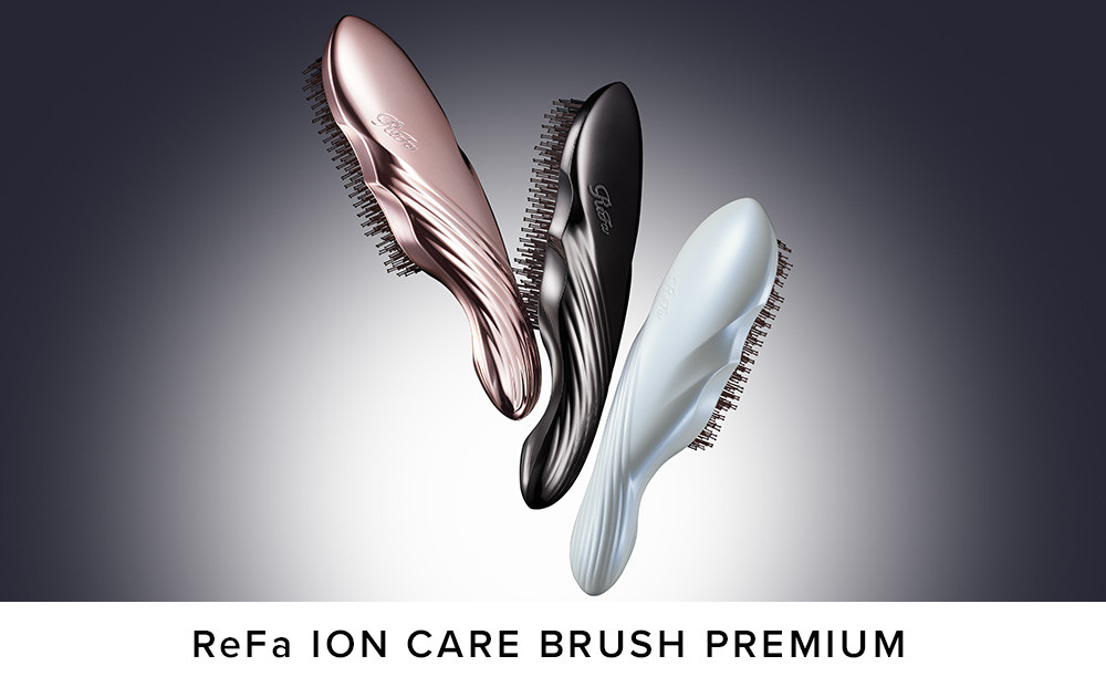 【ローズゴールド】リファイオンケアブラシプレミアム