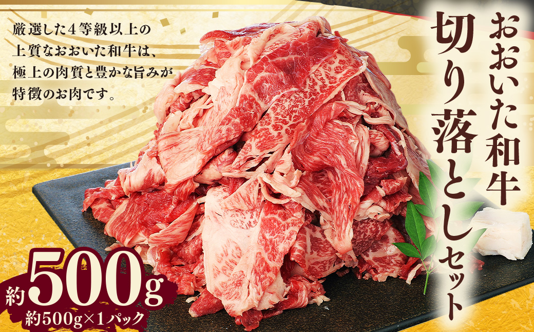 おおいた和牛 切り落とし 計約500g
