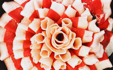 天然イノシシ肉ミックススライス300g（ しゃぶしゃぶ ・ ぼたん鍋用 ）