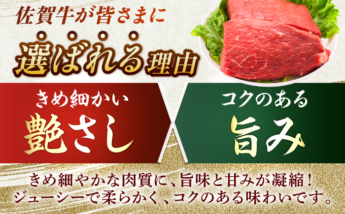 艶さし！ 佐賀牛 モモブロック （ローストビーフ用等） 約500g 吉野ヶ里町 [FDB026]