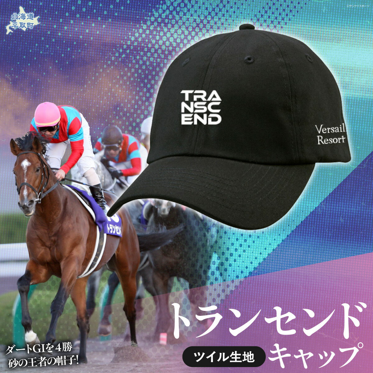 【ふるさと納税】【トランセンド】キャップ 【ふるさと納税 人気 おすすめ ランキング 馬 競馬 競走馬 引退馬 トランセンド 帽子 ぼうし キャップ 生活 日用品 日高 北海道 平取町 送料無料】BRTV151