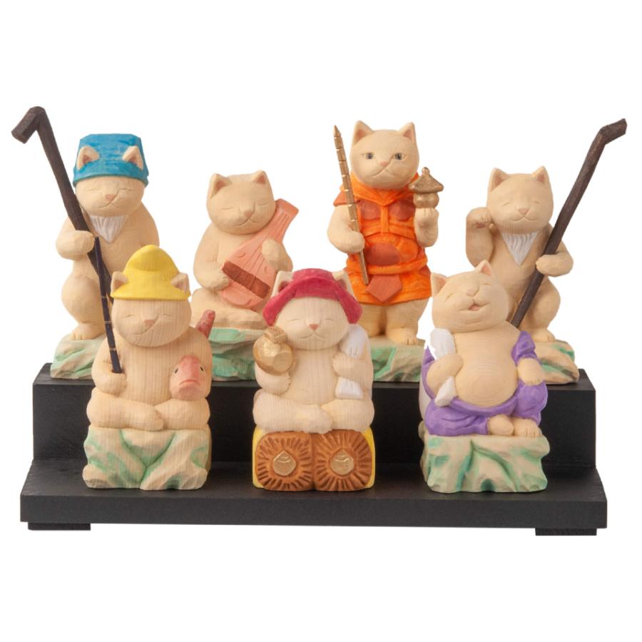 ＜猫Buddha＞七福神セット