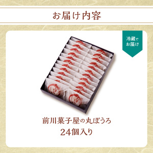 前川菓子屋の丸ぼうろ 24個 ／ 丸ぼうろ【B149】