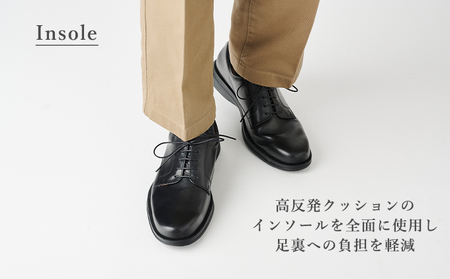 革靴 ビジネスシューズ コンフォート 黒 国産 革靴 26.5cm