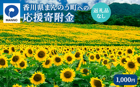 ＜返礼品なし＞ 香川県まんのう町への寄附 (1,000円) 香川県 まんのう町 応援 寄附 返礼品なし【man900】【まんのう町】