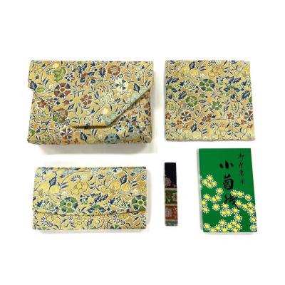 ふるさと納税 京都市 【龍村美術織物】早雲寺(金)茶道具5点セット(古帛紗など)