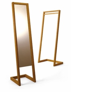 コミセン ミラー（ソープフィニッシュ）ナラ無垢材使用！鏡