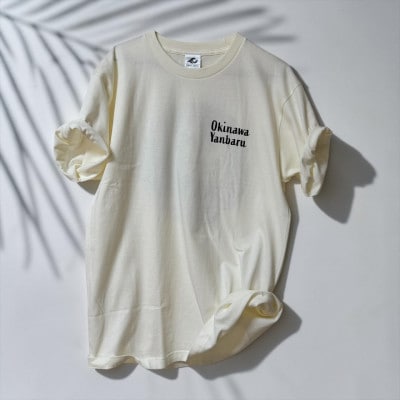 やんばるの自然を纏う オリジナルデザインTシャツ(アイボリーホワイト/XLサイズ)【1732931】
