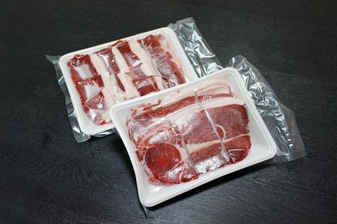 ＜先行予約受付中！2026年10月以降に順次発送＞天然イノシシ肉（スライス厚め・冷凍）焼肉・鉄板焼き用 約500g×2P