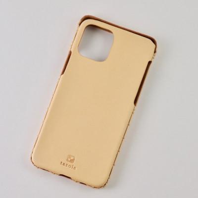 ふるさと納税 七尾市 【iPhone15用】本革ケース・ナチュラル