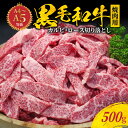 【ふるさと納税】黒毛和牛 焼肉用 500g カルビ ロース 切り落とし ミックス 厚切り 牛肉 肉 牛 脂 旨い 霜降り A4 ～ A5 等級 等級限定 ミシュランビブグルマン 獲得 BBQ 焼肉 肉丼 料理 たなか畜産 産地直送 冷凍 食品 熊本県 天草市 お取り寄せグルメ 送料無料