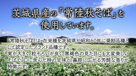【 年越しそば 】 石臼挽き 常陸秋そば ( 半生 ) つゆ付 6人前 8割そば 温そば 冷そば 蕎麦 そば 麺 年越し 年越し蕎麦 新年 正月 [BE003ci]