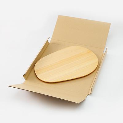 ふるさと納税 津山市 ヒノキのおさらL　TSUYAMA FURNITURE |  | 02