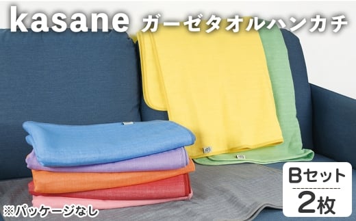 kasane ガーゼタオルブランケット(Bセット・2枚) 【m95-24-B】【小杉善】