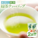 【ふるさと納税】＜選べる＞ 期間限定 水出し煎茶 緑茶 ティーバッグ 25P × 2袋 ～ 6袋 限定 茶 飲み物 飲料 ソフトドリンク ティータイム お茶 日本茶 グリーンティー 鹿児島茶 かごしま茶 簡単 手軽 オービジョン 鹿児島 鹿児島市 おすすめ ランキング プレゼント ギフト