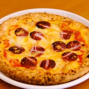 石窯ピザ 本格薪焼き オニオンサラミ マルゲリータ 石窯ピザ【2枚】