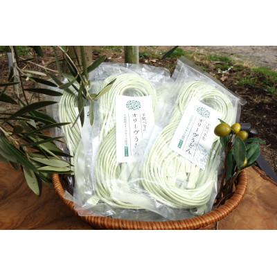ふるさと納税 土庄町 【小豆島】手延べ半生オリーヴうどん　小豆島産オリーヴオイル仕立て　180g×6パック