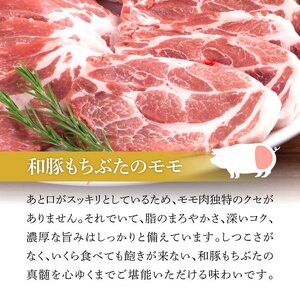 和豚 もちぶた モモ 味噌漬け 塩糀漬け 120g × 各3枚 豚肉