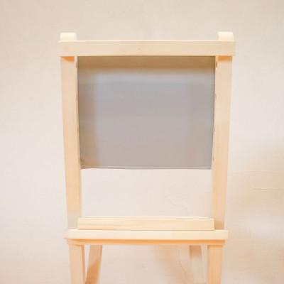 ふるさと納税 美咲町 【裏地あり(グレー)】ランドセルチェア DIYキット　ウォールナット塗装 |  | 03