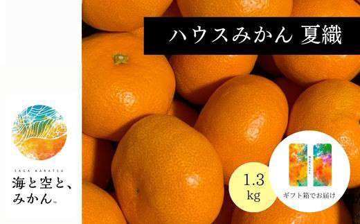 
            ハウスみかん「夏織」1.3kg  贈答箱・ギフトボックス入り
          