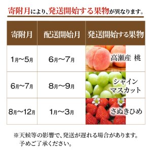 産地厳選三豊のフルーツ３回定期便D_M64-0038