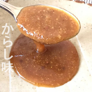 宝山寺みそ みそだれ 和風・からし味（スリムボトル） 2本 150ml×2 宝山寺味噌工房 4-092