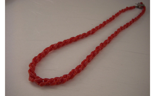 
            海の秘宝珊瑚：ネックレス21
          