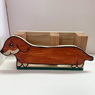 ふるさと納税 日南市 親子で木工教室キット(初級編)　おび杉小物入れ |  | 03