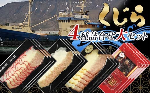 
            くじら4種詰合せ 大セット F2Y-4348
          