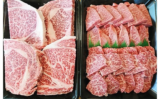 
AB-10 石垣牛ステーキ200g×4枚＋焼肉800g特盛セット（いしなぎ屋）【 特選肉 肉 高級 黒毛和牛 和牛 牛 】
