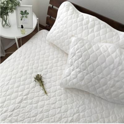 ふるさと納税 和泉市 【シングル】艶やかリネン100%敷パッド(100×205cm)ホワイト LIN-1S-WH |  | 03