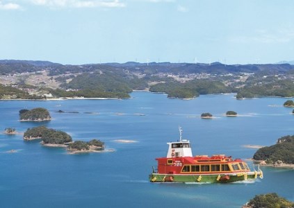 九州発！貸し切り遊覧船つばき号 弘法大師が筆をおとす美しさ「いろは島」デイクルーズ（2時間）【M00-002】