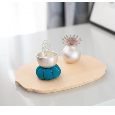 ふるさと納税 高岡市 【高岡銅器】アンサンブルセット(稜花台、ざふりん、まどか花) |  | 01