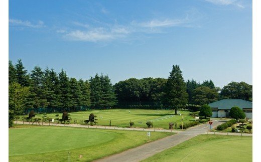 【坂東ゴルフクラブ】ゴルフ場利用券9000円分（寄付金額の3割相当額分）