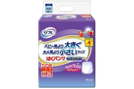 リフレ はくパンツジュニアSS20枚×2パック 尿ケア 紙おむつ 【 リフレ 】