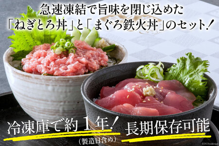 【ネギトロ】 ネギトロ丼 45g 12食 鉄火丼 40g 12食