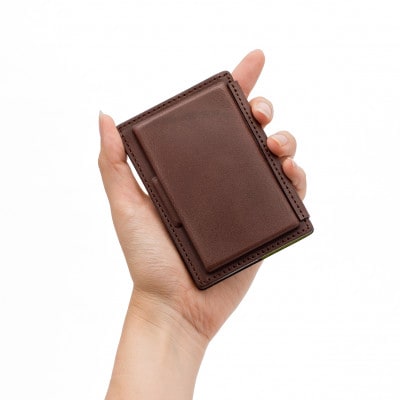 colmの名刺入れ ブルー「立体成型でつくった 好印象を与える独自の名刺入れ」