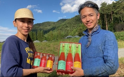 先行予約（2026年9月下旬頃から順次発送）≪谷下農園 有機JAS認証農園の完熟トマト使用≫【飛騨産】大地の恵みがぎゅーっと詰まったトマトジュース（プレーン）180ml×10本 野菜ジュース 飲料 とまと ギフト 贈答 ジュース おすすめ 贈り物 下呂市 谷下農園