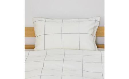 まくらカバー 柄 ホームコーディ ホワイト1 まくらカバー【43cm×63cmまくら用】