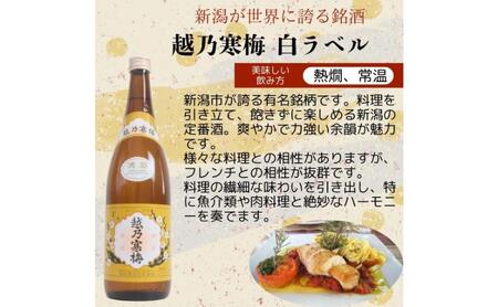 日本酒 飲み比べセット 越後銘門酒会 新潟市の銘酒 飲み比べ 720ml×3本 （越乃寒梅 越乃風雪 越路吹雪）N723A 新潟 セット 辛口 ギフト 正月 年越し