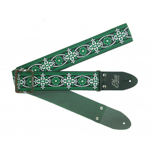 【ギターストラップ】Elara Straps Mellow Chandelier Green　ギター　ベース　アコースティックギター　アコギ　エレキギター　エレキ　ギターストラップ　ベースストラップ　エララストラップ