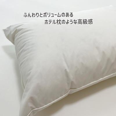 ふるさと納税 松阪市 ザ・ホテルピロー 枕カバー付き 50×70cmリサイクルダウン50% 抗ウィルス加工 ダウンピロー |  | 02