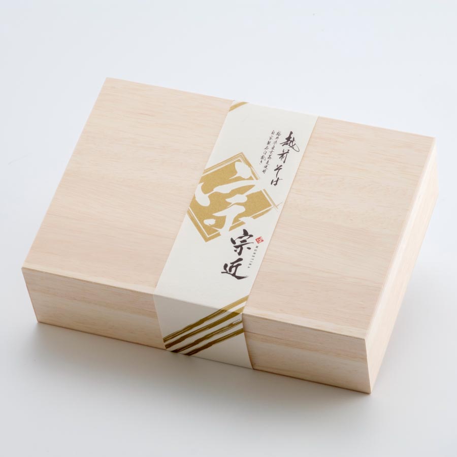 生粋三代そば、葛入り生ざるうどん 木箱詰合わせ（8人前）【5～9月お届け】