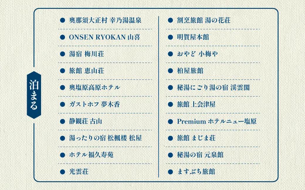 那須塩原市　ふるさと市民カード【 体験 チケット 栃木県 那須塩原市 】 ns056-001