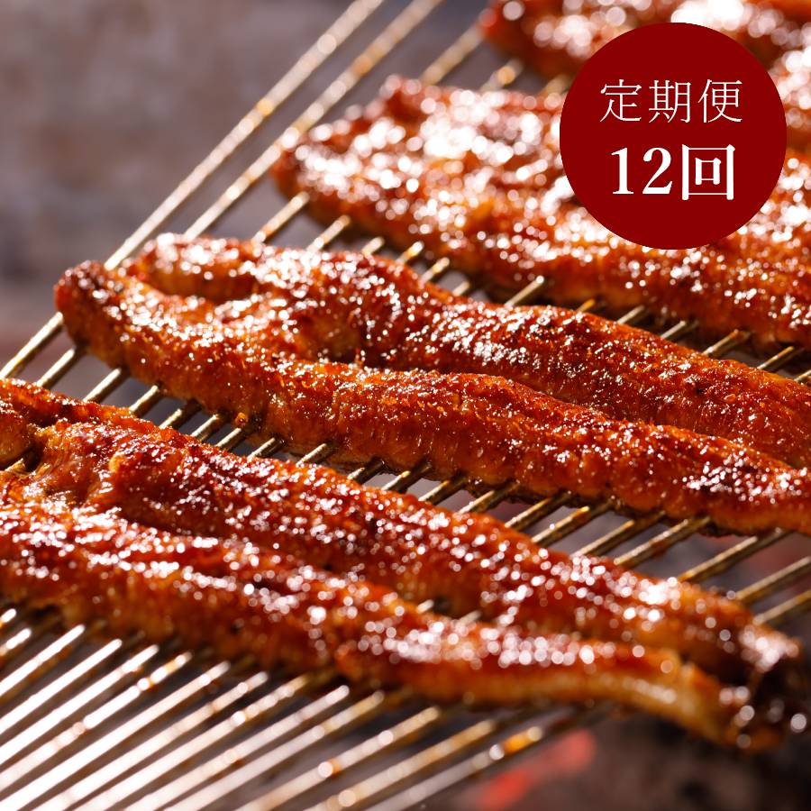 ＜まんてんやうな一＞【天然】有明海産うなぎ蒲焼き2尾（Lサイズ）【12ヶ月定期便】