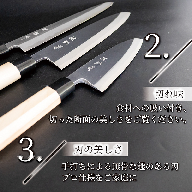 土佐打刃物 2本 出刃包丁 白紙包丁 16.5cm 柳刃包丁 青紙包丁 24cm 料理包丁
